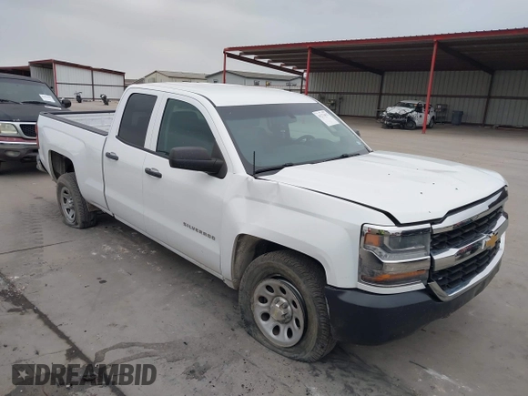 2016 Chevrolet Silverado 1500 Work Truck with VIN 1GCVKNEC8GZ144286, listed as a IAAI auction lot 41274412 with 73,682 mi miles. Bid and sale history available at carsss.com. Image 1.