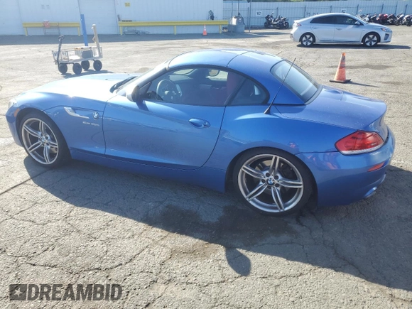 2016 BMW Z4 sDrive35is with VIN WBALM1C55GE634882, listed as a Copart auction lot 53873295 with 48,408 mi miles and Salvage title. Bid and sale history available at DreamBid. Image 2.