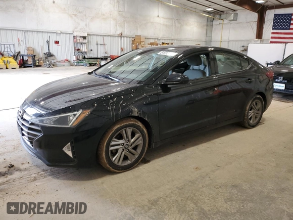 2020 Hyundai Elantra SEL with VIN 5NPD84LF2LH624634, listed as a Copart auction lot 51915605 with 80,949 mi miles and Salvage Title. Bid and sale history available at DreamBid. Image 1.