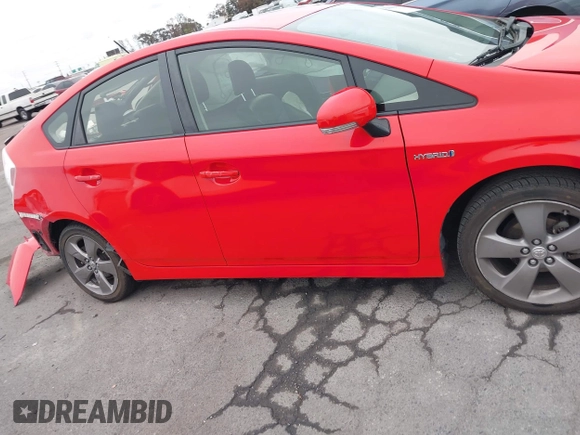 2015 Toyota Prius Four with VIN JTDKN3DU9F0400107, listed as a IAAI auction lot 42068273 with 100,915 mi miles. Bid and sale history available at carsss.com. Image 13.