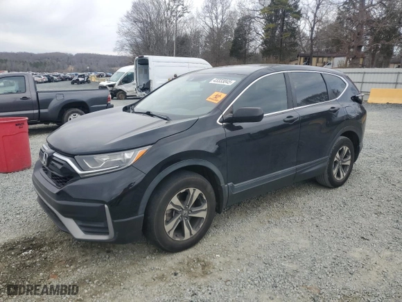 2020 Honda CR-V LX with VIN 2HKRW1H28LH410232, listed as a Copart auction lot 43333045 with 111,065 mi miles and Salvage Title. Bid and sale history available at carsss.com. Image 1.