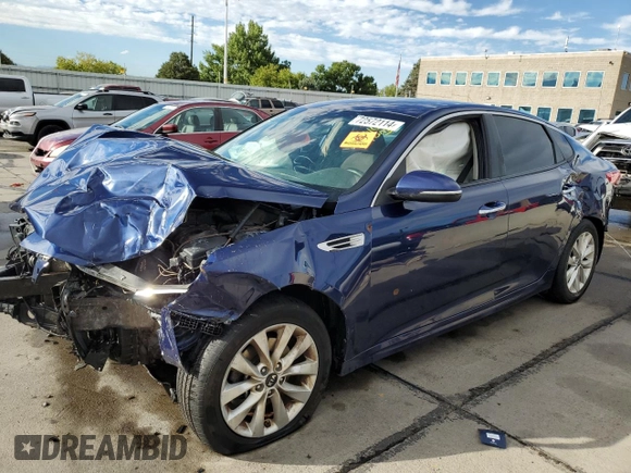 2017 Kia Optima LX with VIN 5XXGT4L35HG130367, listed as a Copart auction lot 72572114 with Not Provided miles and Clean Title. Bid and sale history available at carsss.com. Image 1.