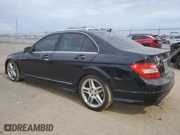 2014 Mercedes-Benz C 350 Sport with VIN WDDGF5HB8EA941400, listed as a Copart auction lot 83337764 with 184,137 mi miles and Clean Title. Bid and sale history available at DreamBid. Image 2.