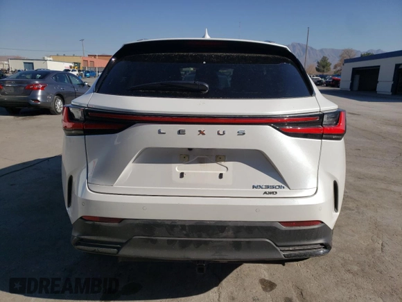 2022 Lexus NX with VIN JTJHKCEZ5N5003392, listed as a Copart auction lot 81854493 with 19,653 mi miles. Bid and sale history available at carsss.com. Image 6.