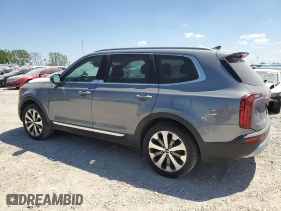 2020 Kia Telluride S with VIN 5XYP64HC3LG054863, listed as a Copart auction lot 84088934 with 115,569 mi miles and Salvage title. Bid and sale history available at DreamBid. Image 2.