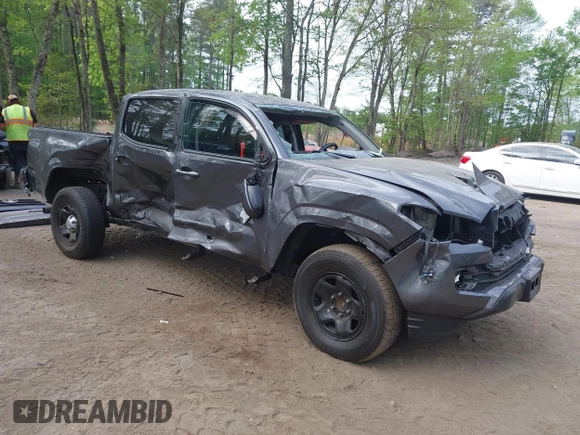 2022 Toyota Tacoma SR with VIN 3TYAX5GN1NT042099, listed as a IAAI auction lot 42081791 with 38,621 mi miles and . Bid and sale history available at DreamBid. Image 1.