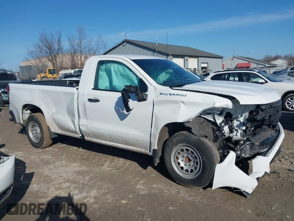 2022 Chevrolet Silverado 1500 Work Truck with VIN 3GCNAAEK4NG506033, listed as a IAAI auction lot 41791429 with 24,818 mi miles and . Bid and sale history available at DreamBid. Image 13.