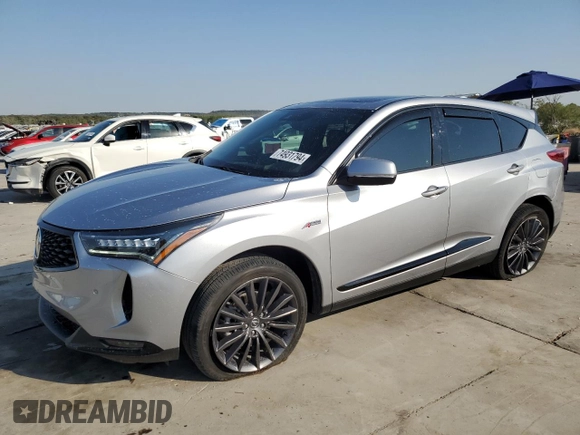2023 Acura RDX w/A-Spec Advance Package with VIN 5J8TC2H89PL016122, listed as a Copart auction lot 74931794 with 28,575 mi miles and Clean Title. Bid and sale history available at carsss.com. Image 1.