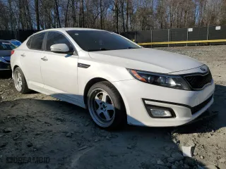 2014 Kia Optima LX with VIN KNAGM4A78E5468538, listed as a Copart auction lot 47529875 with 103,400 mi miles and Salvage Title. Bid and sale history available at carsss.com. Image 4.