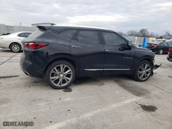 2020 Chevrolet Blazer Premier with VIN 3GNKBLRS3LS703167, listed as a Copart auction lot 86079694 with 41,740 mi miles and Salvage Title. Bid and sale history available at carsss.com. Image 3.