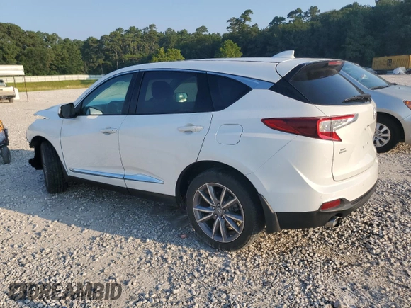 2020 Acura RDX w/Technology Pkg with VIN 5J8TC1H52LL002993, listed as a Copart auction lot 57071644 with 97,277 mi miles and Salvage Title. Bid and sale history available at carsss.com. Image 2.
