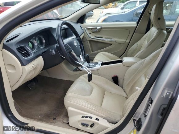 2012 Volvo S60 T5 with VIN YV1622FS9C2142052, listed as a Copart auction lot 53752045 with 150,873 mi miles and Clean Title. Bid and sale history available at carsss.com. Image 7.