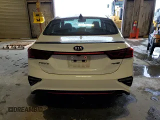 2021 Kia Forte GT-Line with VIN 3KPF34ADXME391505, listed as a Copart auction lot 61455975 with 32,718 mi miles and Salvage title. Bid and sale history available at DreamBid. Image 6.