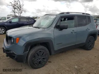 2018 Jeep Renegade Upland Edition with VIN ZACCJBAB1JPH38889, listed as a Copart auction lot 50371745 with 48,397 mi miles and Salvage Title. Bid and sale history available at carsss.com. Image 1.