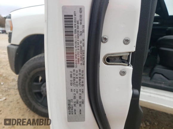 2019 Ram 2500 Tradesman with VIN 3C6UR5CJXKG534847, listed as a Copart auction lot 42348195 with 44,250 mi miles and Salvage Title. Bid and sale history available at carsss.com. Image 14.