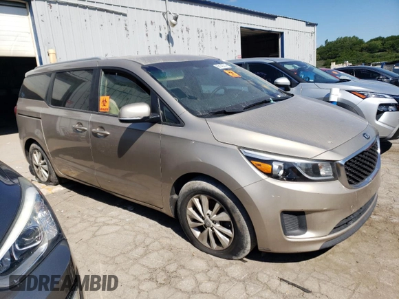 2016 Kia Sedona LX with VIN KNDMB5C16G6182730, listed as a Copart auction lot 66143314 with 126,488 mi miles and Clean Title. Bid and sale history available at carsss.com. Image 4.