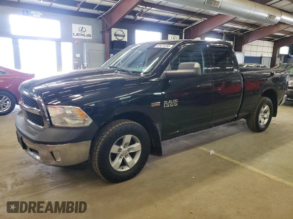 2013 Ram 1500 Express z VIN 1C6RR7FT1DS587429, wystawiony jako Copart lot #57471255 z przebiegiem 132 467 mil mil oraz Czysty tytuł • Clean title. Historia ofert i sprzedaży dostępna na DreamBid. Obrazek 1.