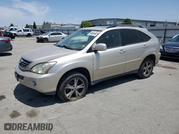 2006 Lexus RX 400h with VIN JTJHW31U660033319, listed as a Copart auction lot 62395705 with 246,546 mi miles and Clean title. Bid and sale history available at DreamBid. Image 1.