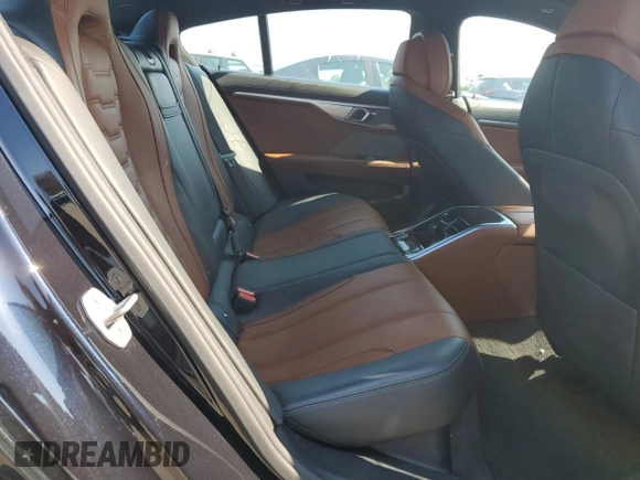 2020 BMW 8 Series 840i with VIN WBAGV4C08LCD84826, listed as a Copart auction lot 53328634 with 36,703 mi miles and Salvage title. Bid and sale history available at DreamBid. Image 11.