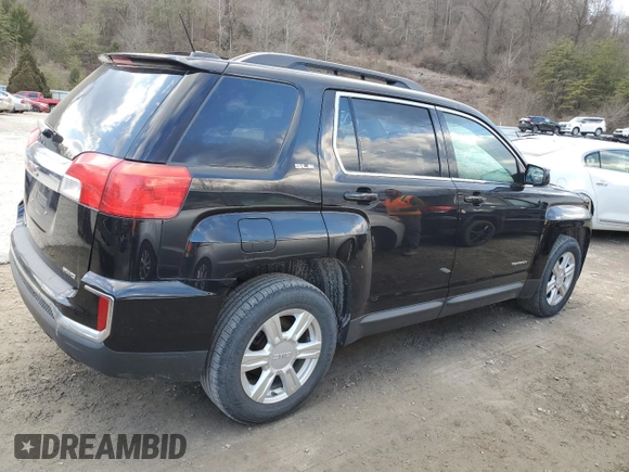 2016 GMC Terrain SLE with VIN 2GKFLTEK8G6190035, listed as a Copart auction lot 45466985 with 125,549 mi miles and Salvage Title. Bid and sale history available at carsss.com. Image 3.