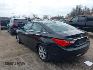 2013 Hyundai Sonata Limited with VIN 5NPEC4AC5DH611762, listed as a IAAI auction lot 41909934 with 146,339 mi miles and . Bid and sale history available at carsss.com. Image 3.