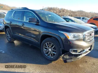 2017 GMC Acadia SLT with VIN 1GKKNMLSXHZ215055, listed as a IAAI auction lot 41391834 with 90,440 mi miles. Bid and sale history available at carsss.com. Image 1.