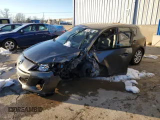 2013 Mazda 3 i Grand Touring with VIN JM1BL1M7XD1730527, listed as a Copart auction lot 88657575 with Not Provided miles and Salvage Title. Bid and sale history available at DreamBid. Image 1.