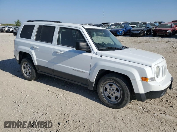 2012 Jeep Patriot Sport with VIN 1C4NJRBB9CD614936, listed as a Copart auction lot 56124675 with 194,590 mi miles and Salvage title. Bid and sale history available at DreamBid. Image 4.