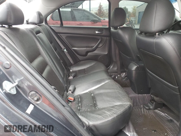 2006 Acura TSX with VIN JH4CL95896C029932, listed as a Copart auction lot 82431044 with 194,509 mi miles and Salvage title. Bid and sale history available at DreamBid. Image 10.