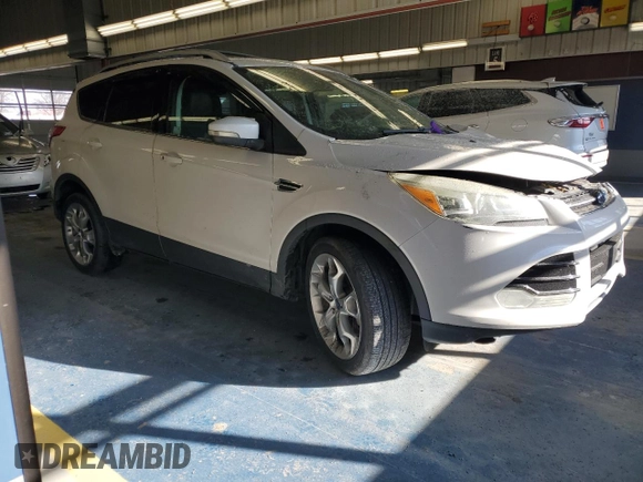 2013 Ford Escape Titanium with VIN 1FMCU0J99DUA61517, listed as a Copart auction lot 83746884 with 134,498 mi miles and Non Repairable. Bid and sale history available at carsss.com. Image 4.