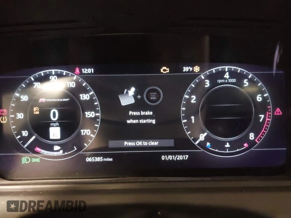 2018 Land Rover Range Rover Velar R-Dynamic HSE with VIN SALYM2RV7JA748072, listed as a IAAI auction lot 41207544 with 65,385 mi miles and . Bid and sale history available at DreamBid. Image 7.