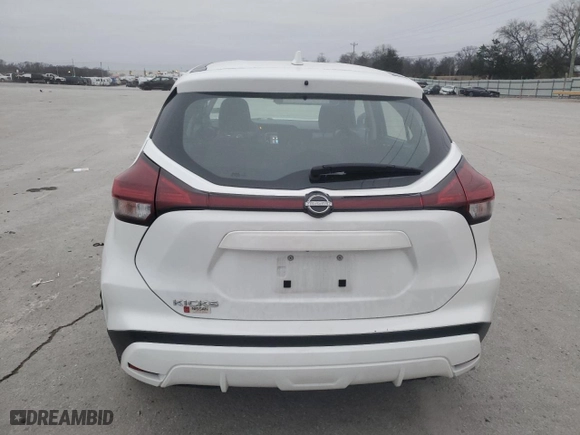 2023 Nissan Kicks S with VIN 3N1CP5BV0PL491104, listed as a Copart auction lot 41583515 with 113,396 mi miles and Salvage Title. Bid and sale history available at carsss.com. Image 6.