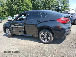 2018 BMW X6 xDrive35i with VIN 5UXKU2C55J0X51191, listed as a Copart auction lot 63567013 with 58,144 mi miles. Bid and sale history available at carsss.com. Image 2.