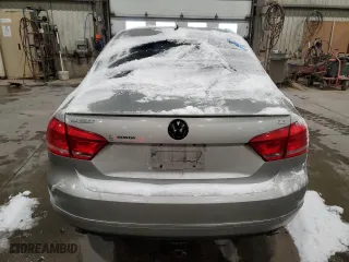 2013 Volkswagen Passat SEL Premium with VIN 1VWCM7A38DC114137, listed as a Copart auction lot 42429205 with 131,809 mi miles and Salvage Title. Bid and sale history available at carsss.com. Image 6.
