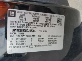 2011 Chevrolet Avalanche LS with VIN 3GNTKEE30BG243756, listed as a Copart auction lot 73990394 with 136,844 mi miles and Salvage Title. Bid and sale history available at carsss.com. Image 12.