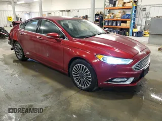 2017 Ford Fusion Titanium with VIN 3FA6P0K93HR274974, listed as a Copart auction lot 47269825 with 65,697 mi miles and Salvage Title. Bid and sale history available at carsss.com. Image 4.
