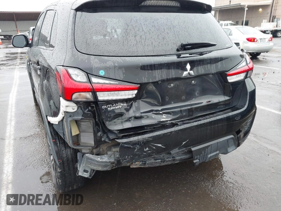 2020 Mitsubishi Outlander Sport ES 2.0 with VIN JA4AR3AU8LU026205, listed as a IAAI auction lot 41414657 with 126,942 mi miles. Bid and sale history available at carsss.com. Image 6.