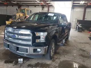 2016 Ford F-150 XLT with VIN 1FTEW1EP1GKE58001, listed as a IAAI auction lot 41895678 with 119,397 mi miles. Bid and sale history available at carsss.com. Image 2.