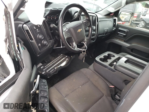 2018 Chevrolet Silverado 1500 LT with VIN 3GCUKREC6JG548889, listed as a Copart auction lot 78987104 with 41,509 mi miles and Salvage Title. Bid and sale history available at DreamBid. Image 8.