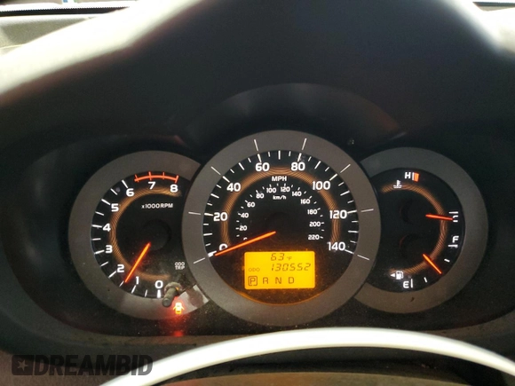 2009 Toyota RAV4 Sport with VIN JTMZF32V295011727, listed as a Copart auction lot 51129495 with 130,552 mi miles and Salvage title. Bid and sale history available at DreamBid. Image 9.