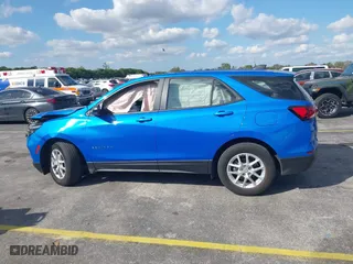 2024 Chevrolet Equinox LS with VIN 3GNAXHEG2RL160764, listed as a IAAI auction lot 41513843 with 18,679 mi miles. Bid and sale history available at carsss.com. Image 14.