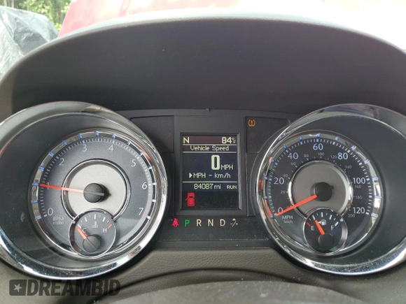 2014 Chrysler Town & Country Touring L 30th Anniversary with VIN 2C4RC1CG9ER311145, listed as a Copart auction lot 65217384 with 84,087 mi miles and Salvage Title. Bid and sale history available at DreamBid. Image 9.