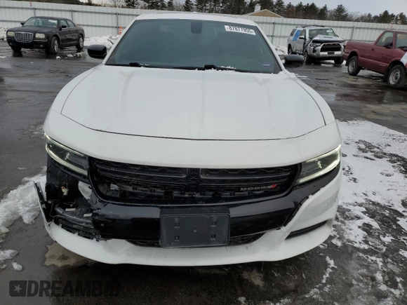 2019 Dodge Charger SXT with VIN 2C3CDXJG6KH730441, listed as a Copart auction lot 87877955 with 50,892 mi miles and Salvage Title. Bid and sale history available at DreamBid. Image 5.