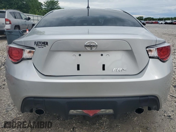 2013 Scion FR-S with VIN JF1ZNAA10D1700449, listed as a Copart auction lot 55590565 with 120,209 mi miles and Salvage Title. Bid and sale history available at carsss.com. Image 6.