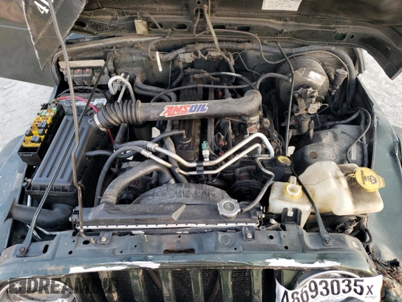 2005 Jeep Wrangler X with VIN 1J4FA39S75P308465, listed as a Copart auction lot 48693035 with Not Provided miles and Salvage Title. Bid and sale history available at DreamBid. Image 13.