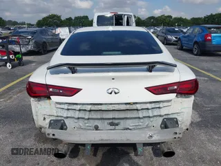 2017 Infiniti Q60 2.0t Premium with VIN JN1CV7EK7HM110553, listed as a IAAI auction lot 42115242 with 83,129 mi miles. Bid and sale history available at carsss.com. Image 17.