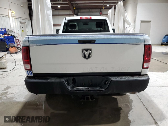 2017 Ram 1500 Tradesman with VIN 3C6JR6DG1HG773921, listed as a Copart auction lot 86685964 with 105,819 mi miles and Salvage title. Bid and sale history available at DreamBid. Image 6.