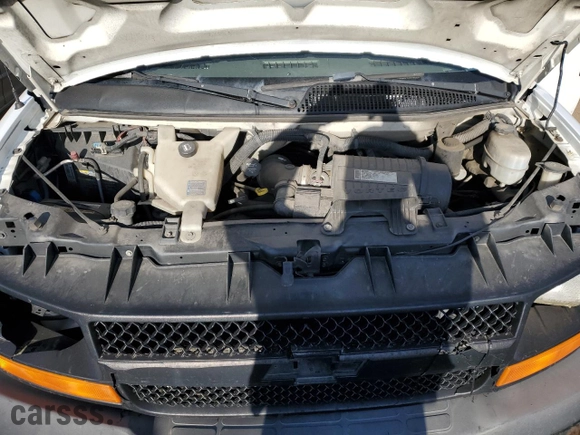 2009 Chevrolet Express Cargo Van with VIN 1GCGG25C391130564, listed as a Copart auction lot 48556715 with 262,088 mi miles and Salvage Title. Bid and sale history available at carsss.com. Image 12.