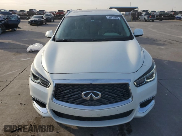 2017 Infiniti QX60 with VIN 5N1DL0MM0HC558412, listed as a Copart auction lot 42632265 with 84,319 mi miles and Salvage Title. Bid and sale history available at DreamBid. Image 5.