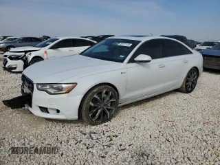2013 Audi A6 3.0T Premium Plus with VIN WAUGGAFC2DN027899, listed as a Copart auction lot 45121125 with 99,134 mi miles and Salvage Title. Bid and sale history available at carsss.com. Image 1.
